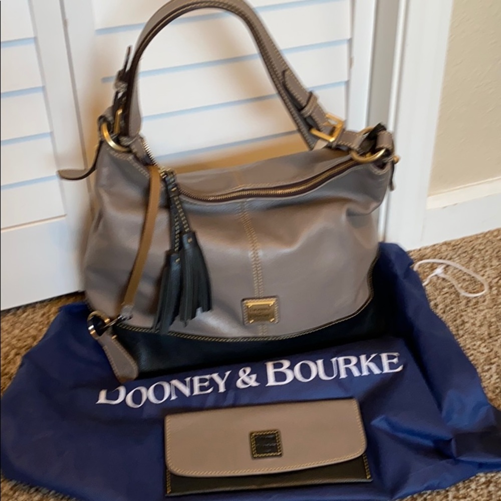Dooney & Bourke Sophie Hobo w/ Wallet & Key Fob